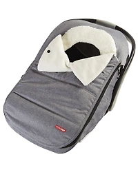 Boys STROLL & GO Car Seat Cover - Heather Grey