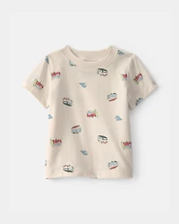 Baby 2-Piece Beachy Van Shortall Set - Blue