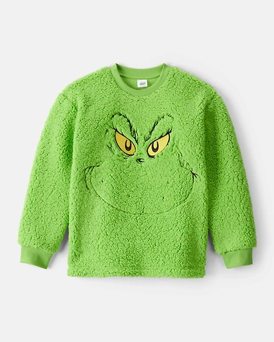 Boys Christmas Dr. Seuss™ The Grinch Pullover Sweatshirt - Green