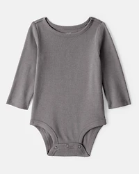 Baby Girl 2-Piece Leopard Print Long-Sleeve Dress Set