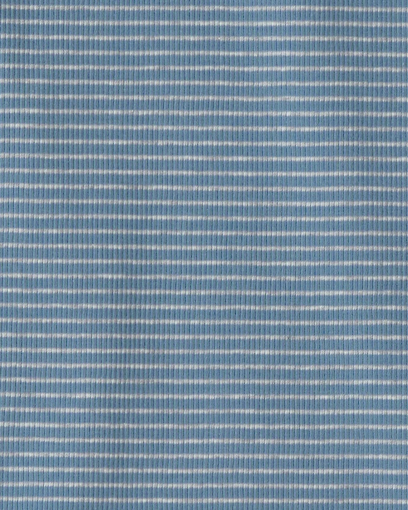 Kids 2-Piece Organic Cotton Ribbed Pyjama