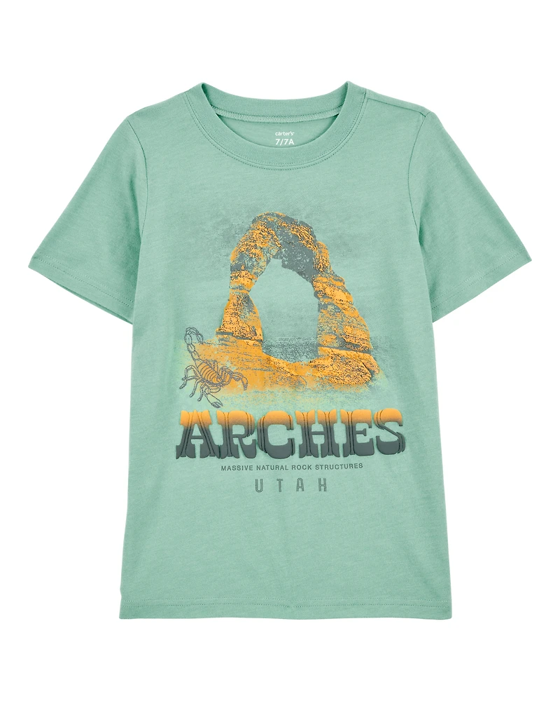 Kid Arches Short-Sleeve Graphic Tee - Green