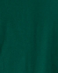 Kid Christmas Fair Isle Cotton Long-Sleeve Snug Fit 2-Piece pyjamas - Green/White