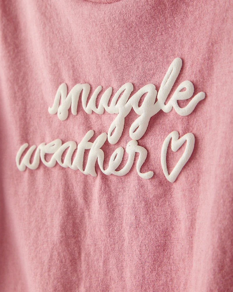 Toddler Girl Snuggle Weather Long-Sleeve Graphic Tee - Pink