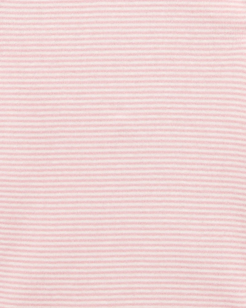 Baby Girl 5-Pack Floral Bunny Short-Sleeve Cotton Bodysuits