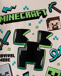 Boys Minecraft® Short-Sleeve Graphic Tee - Tan