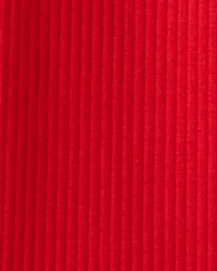 Toddler Girl Pull-On Stretch Rib Leggings - Red