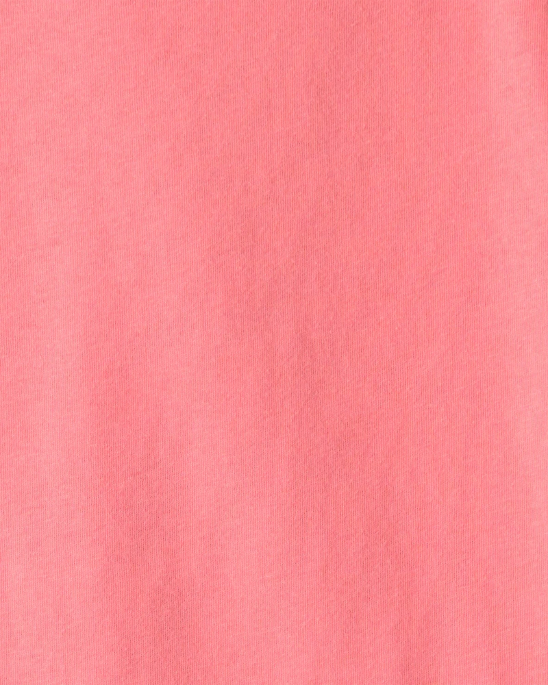 Kids Solid T-Shirt - Orange