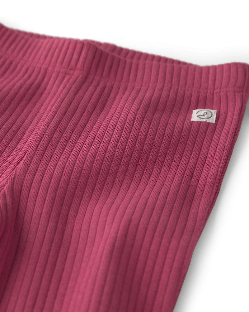 Baby Girl 2-Pack Organic Cotton Leggings