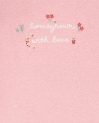 Baby 4-Piece Barn Print Outfit Set