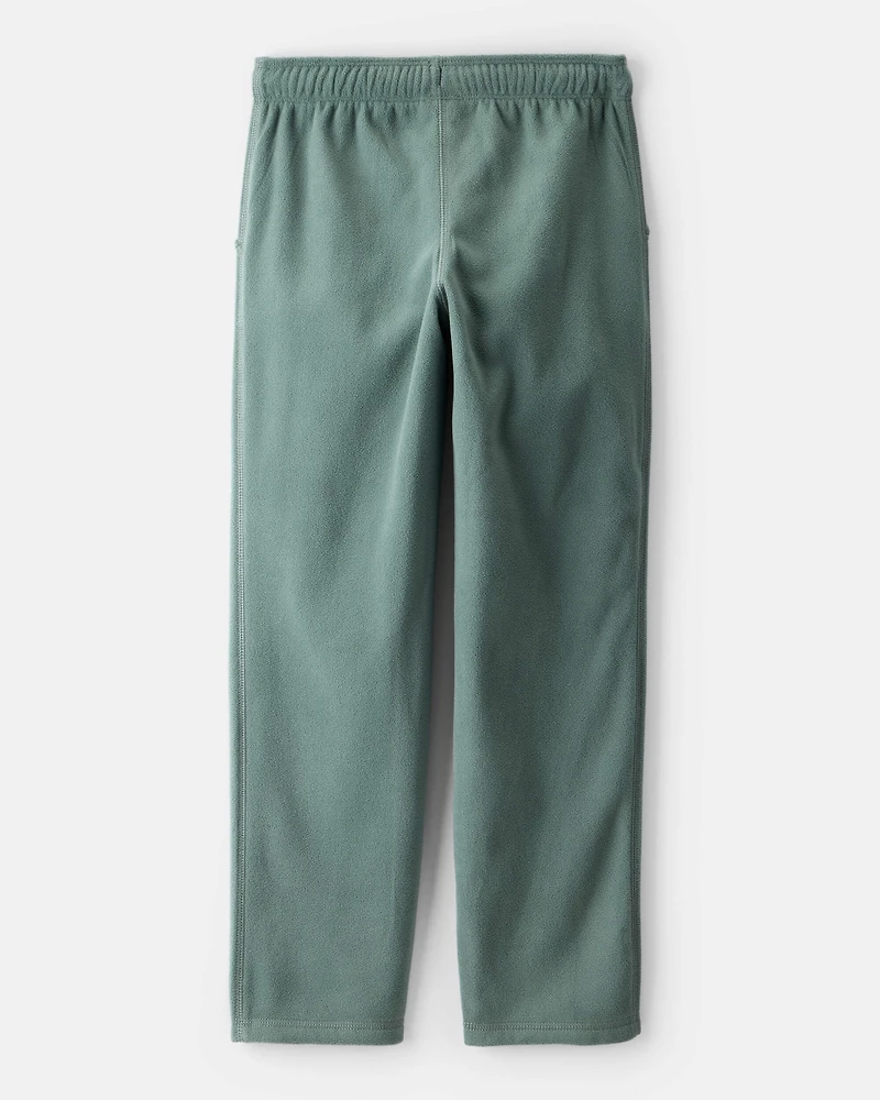 Boys Fleece Joggers - Green