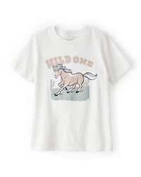 Toddler Boy Wild One Short-Sleeve Graphic Tee - White