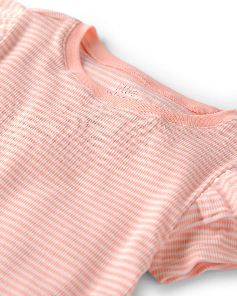 Toddler Girl 3-Pack Organic Cotton Tees