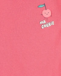 Toddler 4-Piece Cherry Cotton Pyjamas