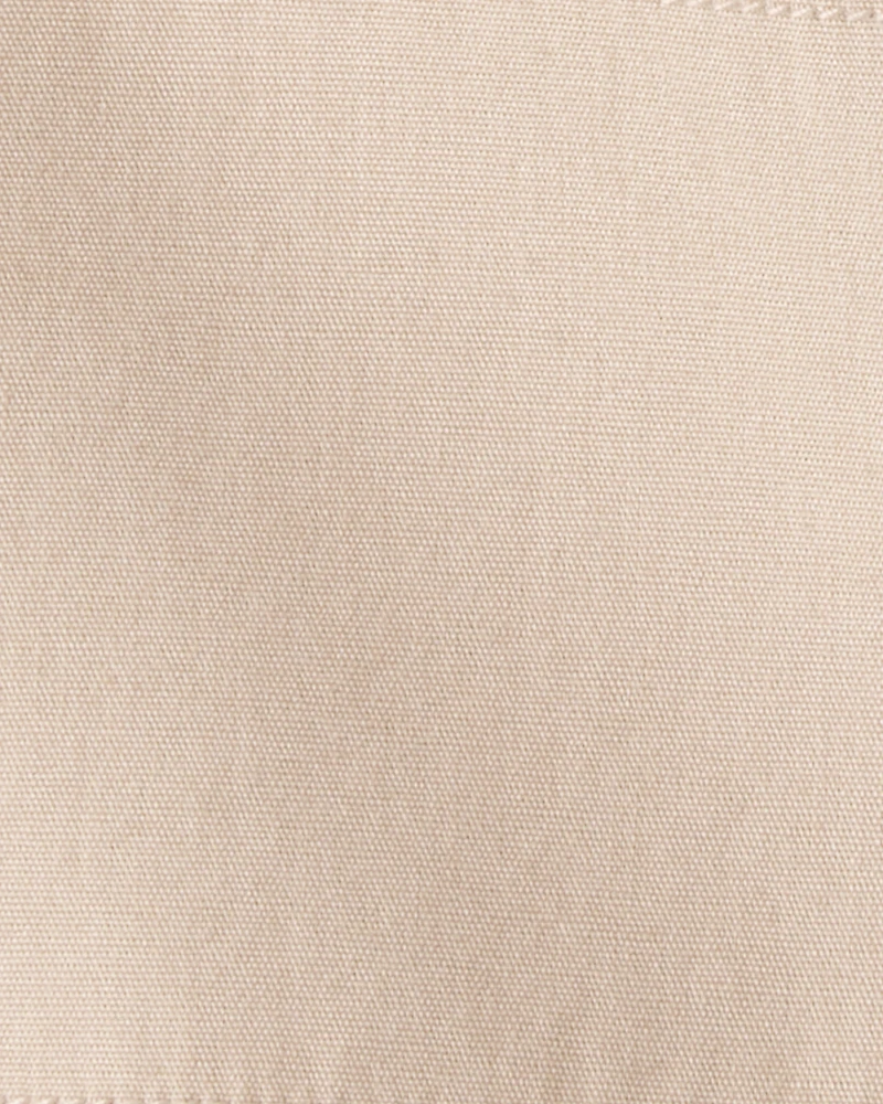 Baby Boy Cotton Pull-On Fashion Pants - Khaki