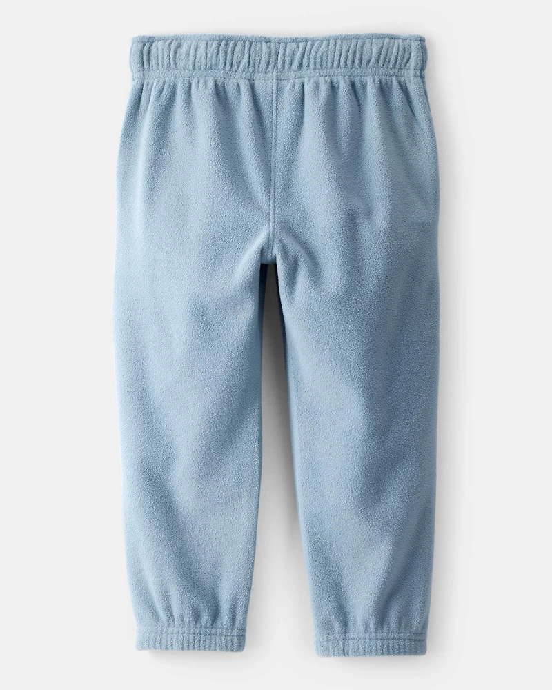 Toddler Boy Fleece Joggers - Blue