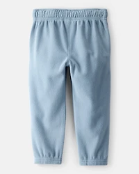 Toddler Boy Fleece Joggers - Blue