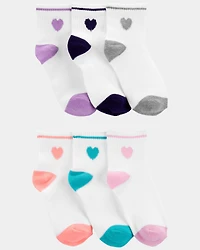 Kid 6-Pack Crew Socks
