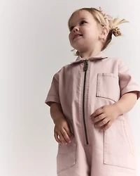 Toddler Day Out™ Jumpsuit - Light Pink