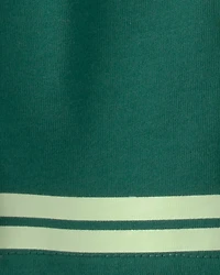 Baby Boy 2-Piece Goal Striped Short-Sleeve Bodysuit & Short Set - Green