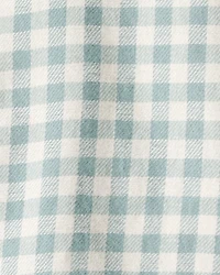 Baby Boy Checkered Print Bodysuit Overall Set - Blue