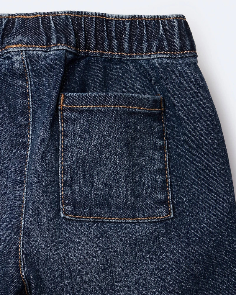 Toddler Barrel Pant Denim - Blue