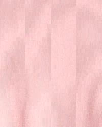 Girls 2-Piece Floral Print Long-Sleeve Top & Skirt Set