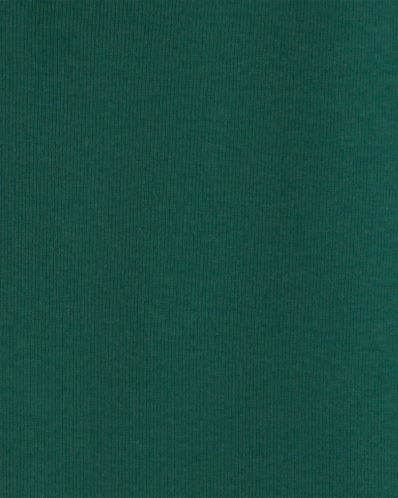 Baby Boy 3-Piece Varsity Cardigan, Bodysuit & Short Set - Green/Grey