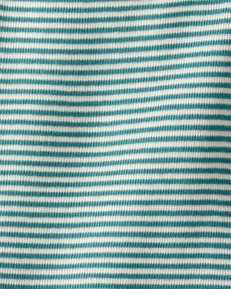 Baby Boy 5-Pack Train Multipack Bodysuits - Green/Blue