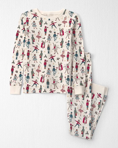 Kids 2-Piece Organic Cotton Pyjamas Nutcracker