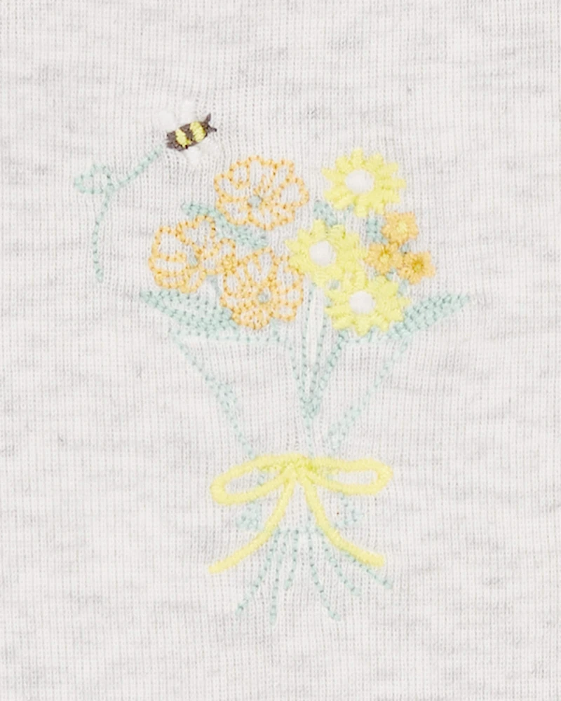 Baby Girl 3-Piece Bee Little Character Set® - Cream/Yellow