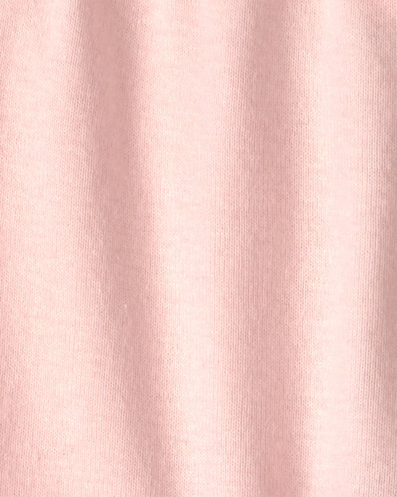 Baby Girl 4-Pack Pull-On Cotton Pants - Pink/Purple