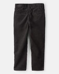 Toddler Boy Corduroy Pants - Black