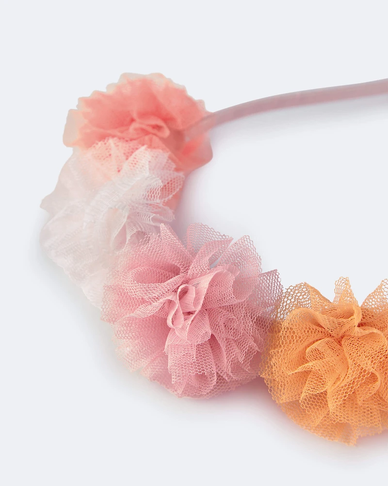 Toddler Girl Pom Pom Headband