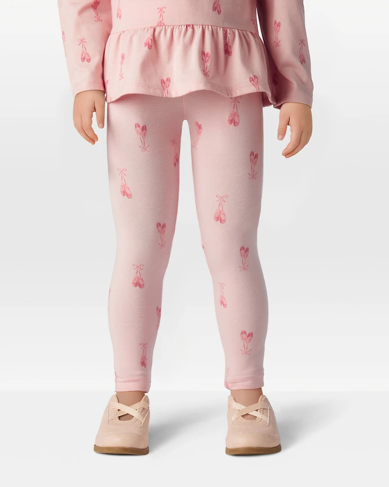 Toddler Girl Ballerina Leggings