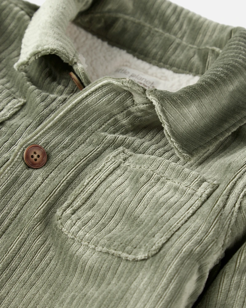 Baby Boy Recycled Velour Jacket