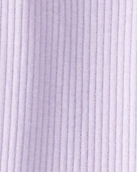 Baby Girl Pull-On Stretch Rib Leggings - Purple