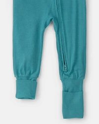 Baby PurelySoft Snug Fit 1-Piece Pyjama - Blue