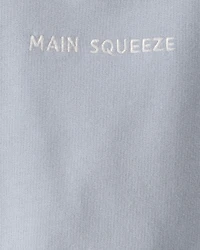 Baby Boy 3-Piece 'Main Squeeze' Sweatshirt, Bodysuit & Short Set - Blue