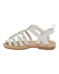 Toddler Casual Sandals - White