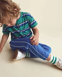 Toddler Boy 'Play' French Terry Joggers - Blue