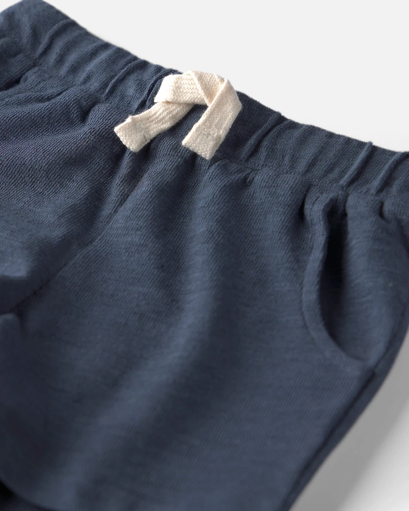 Toddler Boy 2-Piece Top & Short Set Made with Organic Cotton