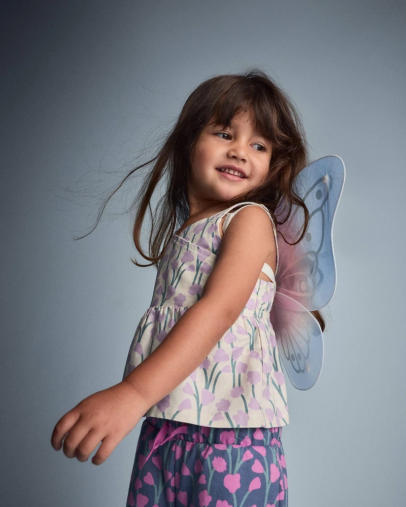 Toddler Girl Butterfly Wings