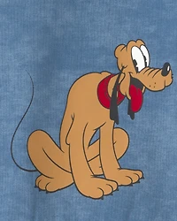 Baby 2-Piece Disney© Mickey Mouse French Terry Top & Short Set - Blue