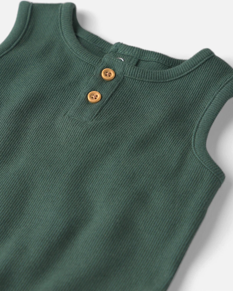 Baby Boy 2-Pack Romper Organic Cotton Jungle