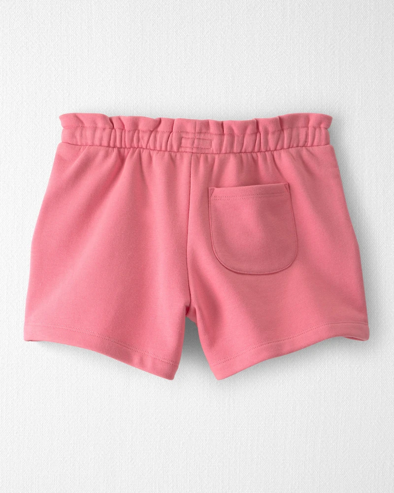 Girls Knit Shorts Made with Organic Cotton