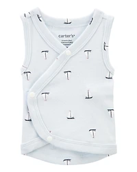 Baby Boy Preemie Sailboat Tank