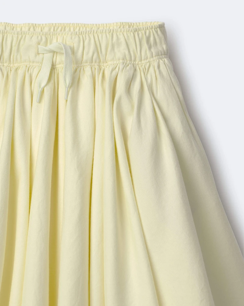 Toddler Girl Avenue Twirl™ Midi Skirt - Yellow