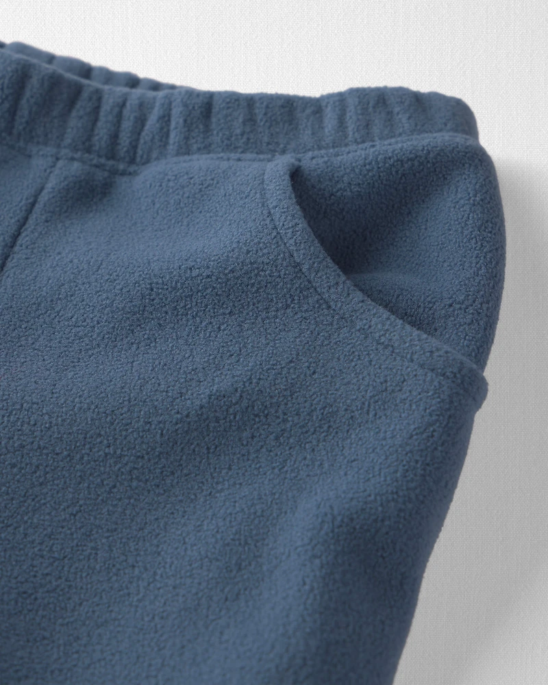Toddler Boy 2-Piece Recycled Microfleece Top & Pant Set