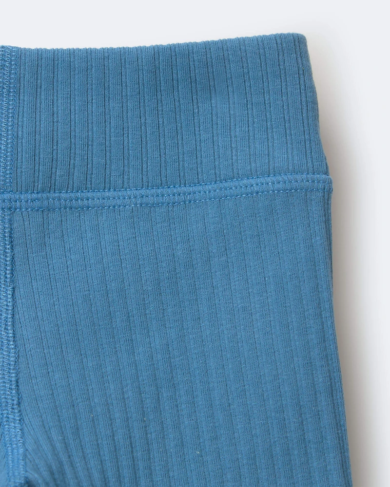 Toddler Girl Brooklyn Bike Shorts - Blue